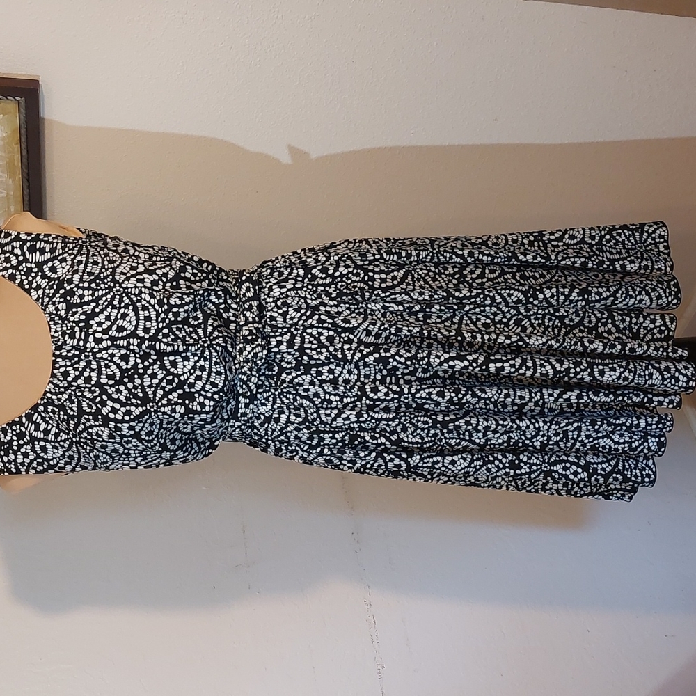 ALFANI black and white dress. Sleeveless. Size 2. Pre-owned, very gently used.